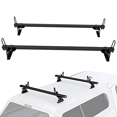 正規通販ショップ情報 （新品） OCPTY Van Ladder Roof Racks Fit for 2 Bar 60´´ Universal Truck Heavy Duty R