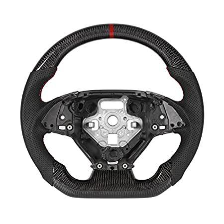 （新品） Fydun Nappa Steering Wheel Custom Carbon Fiber Steering Wheel Nappa Perfora