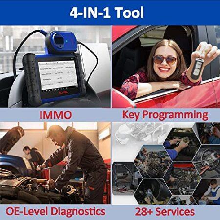 Autel　MaxiIM　IM508S　キーフォブプログラミングツール　IMMOツール　IM508　全システム診断スキャンツール　KM100のアップグレード　2023年最新カーキープログラマー