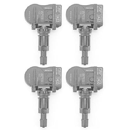 Astibym Tire Pressure Sensor, 4 Pcs 433MHz Tire Pressure