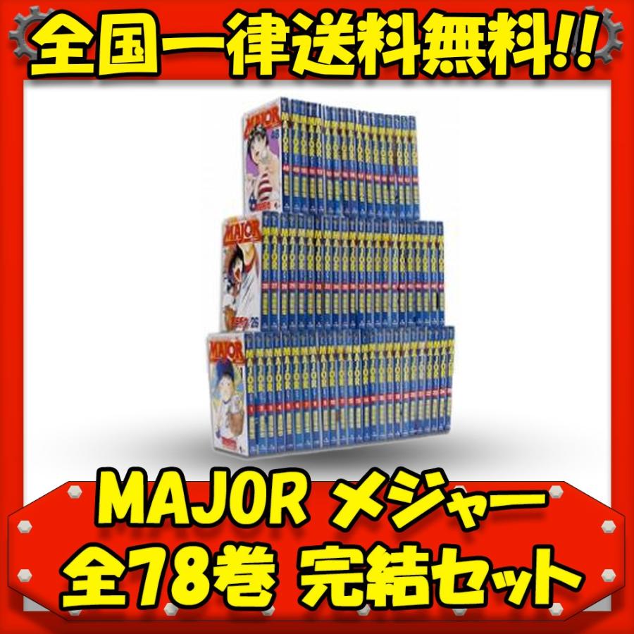 Major メジャー 全巻セット 全78巻 完結セット マンガ 漫画 中古 Sa R2285 Blmlg Cwショップ 通販 Yahoo ショッピング