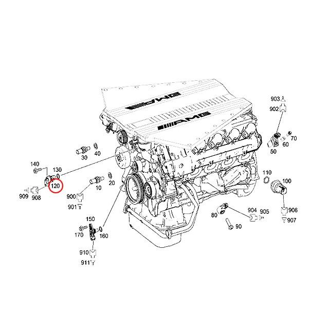 Mercedes-Benz（メルセデス・ベンツ） カム角センサー カムポジション