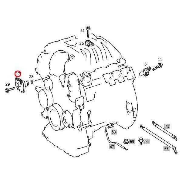 その他 X カム角センサー メルセデスベンツ Gクラス W463 G320 G500 G55AMG M112