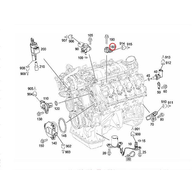 ノックセンサー　メルセデスベンツ Eクラス W212　E300 E350 E550 E63AMG｜centpiashop｜02