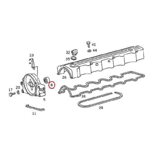 Mercedes-Benz（メルセデス・ベンツ） カムシャフト オイルシール M103