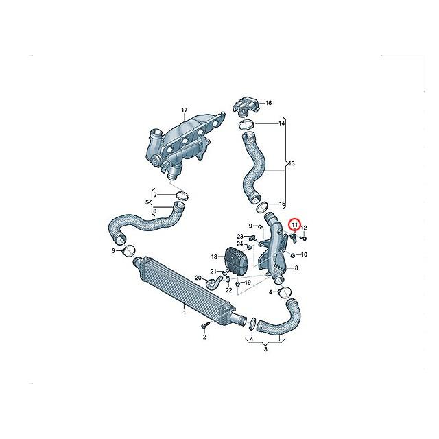 Audi（アウディ） ブースト エア プレッシャーセンサー A4(8K) A5(8F