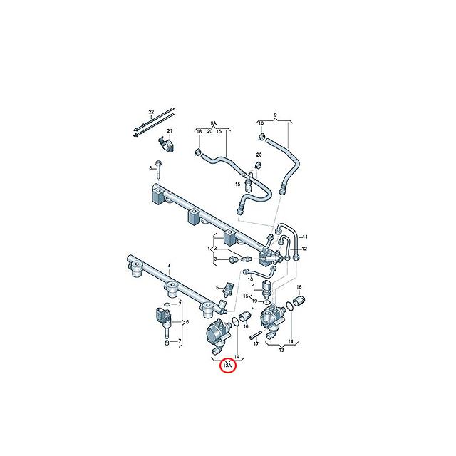 純正品 高圧ポンプ フォルクスワーゲン トゥアレグ 7LBHKA 7LBHKS TOUAREG