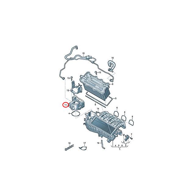 フォルクスワーゲン スロットルボディ アウディ ポロ(AW 6R) A1 フォルクスワーゲン スロットルボディ アウディ ポロ(AW 6R) A1