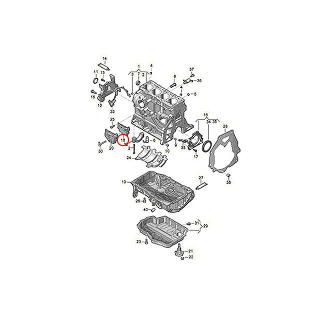 Audi（アウディ） エンジン オイルセパレーター A3 8VCJSF 8VCJSL
