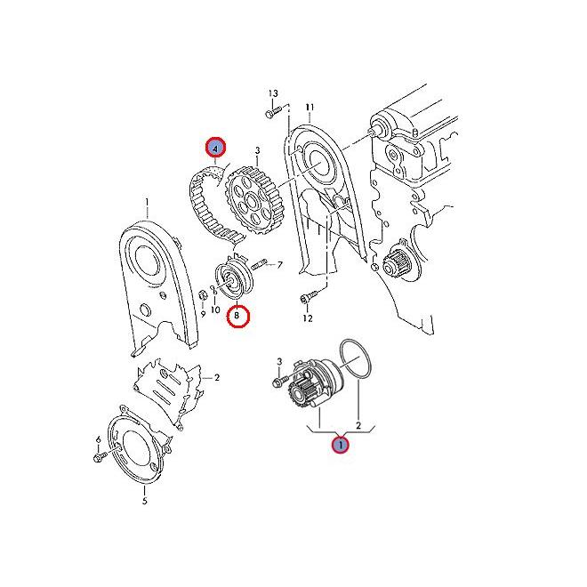 フォルクスワーゲン（Volkswagen） タイミングベルト キット