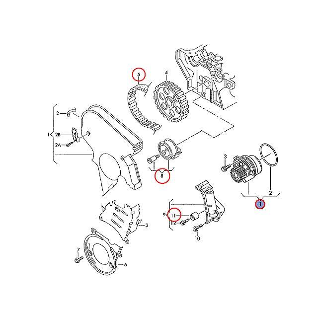 フォルクスワーゲン（Volkswagen） タイミングベルトキット