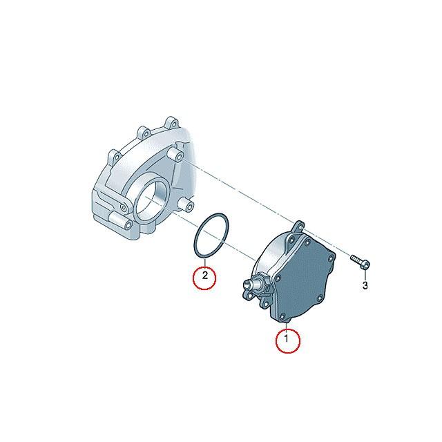 フォルクスワーゲン（Volkswagen） バキュームポンプ アウディ