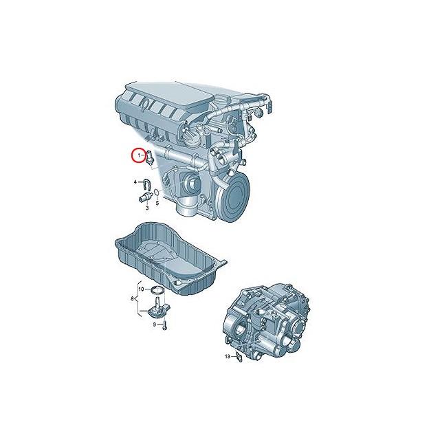 フォルクスワーゲン（Volkswagen） エンジン オイルプレッシャー