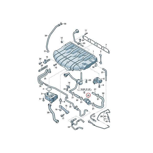 【ごるページ】 フォルクスワーゲン パージバルブ(チャコールキャニスター用