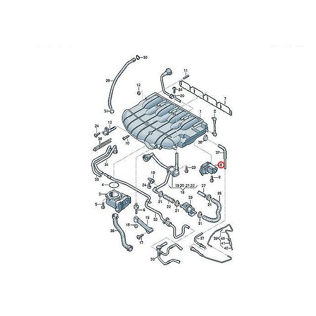 インテークマニホールド アジャスター　フォルクスワーゲン シロッコ　13CDL　SCIROCCO 