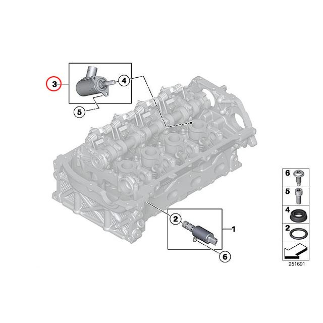 BMW 純正品 VANOS VVTモーター BMW MINI(ミニ) F20 R55 R56 R57 R58 