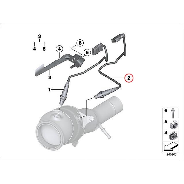 BMW O2センサー ラムダセンサー 5シリーズ F07 F10 F11 523i