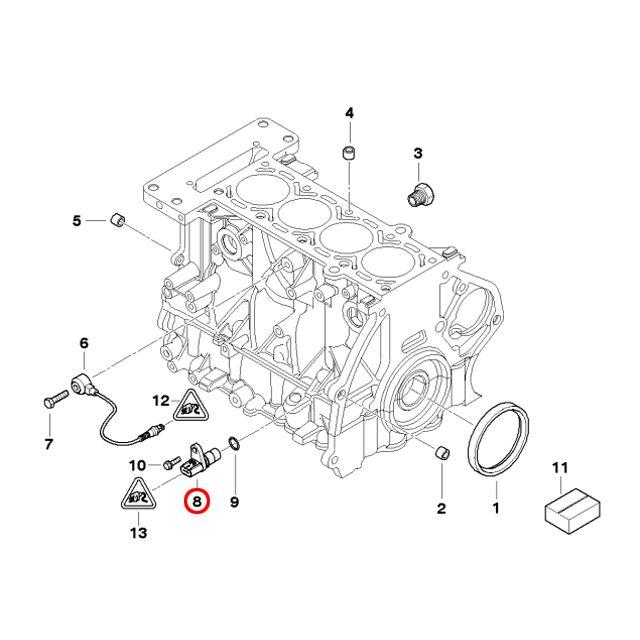 クランクシャフトセンサー　MINI(ミニ) R50 R52 R53　クーパー クーパーS ワン　RA16 RF16 RH16 RE16GP RE16　Cooper CooperS One｜centpiashop｜02