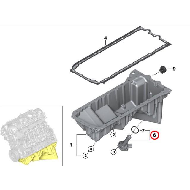 エンジンオイル レベルセンサー BMW E82 E87 E90 E91 E92 E93 E60 E61 F07 F10 F11 X1(E84