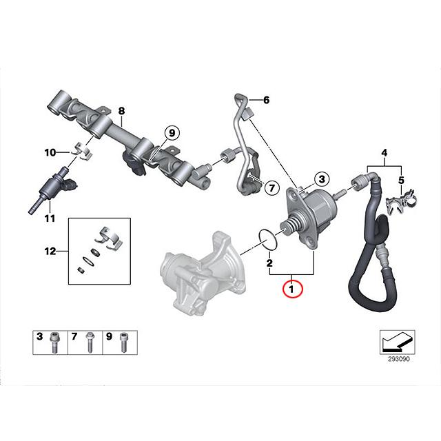 純正品 MINI R56 ミニ クーパーS 燃料 高圧ポンプ BMW MINI ミニ BOSCH製 高圧燃料ポンプ R55 R56 R57 R58 R59 R60 R61