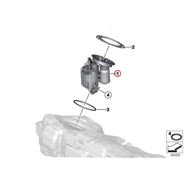 BMW 燃料ポンプ フューエルポンプ BMW 1シリーズ F20 116i 118i 120i