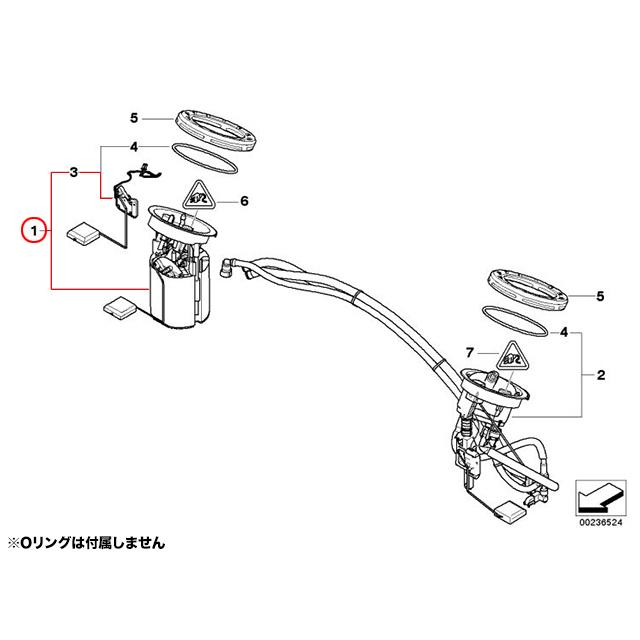 BMW 燃料ポンプ フューエルポンプ BMW E84 E87 E88 E90 E91 E92