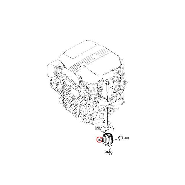 エンジンマウント ブッシュ フロント　メルセデスベンツ Eクラス W212　E350D｜centpiashop｜02