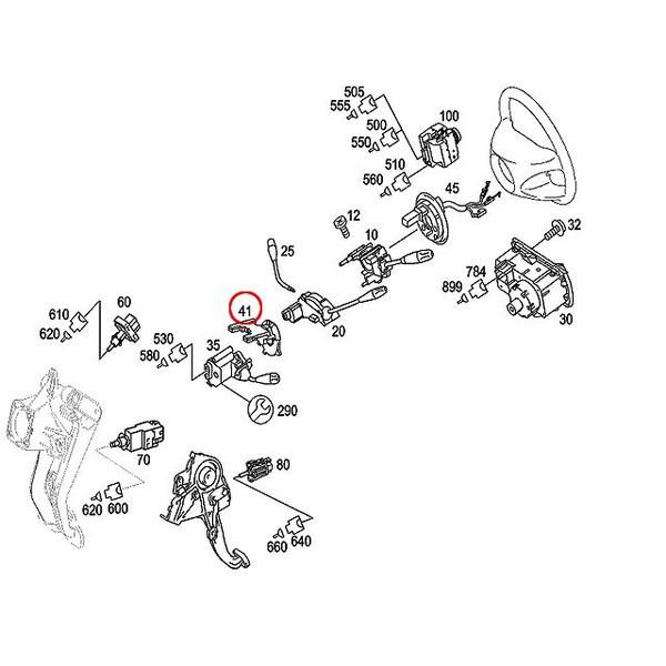 Mercedes-Benz（メルセデス・ベンツ） ステアリング アングルセンサー