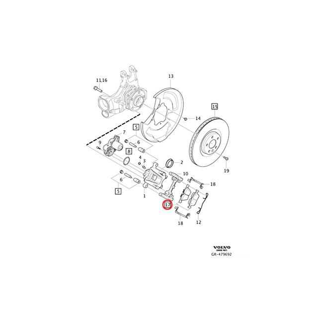 JAGUAR（ジャガー） ブレーキパッド リア 左右セット E-PACE 2.0 F