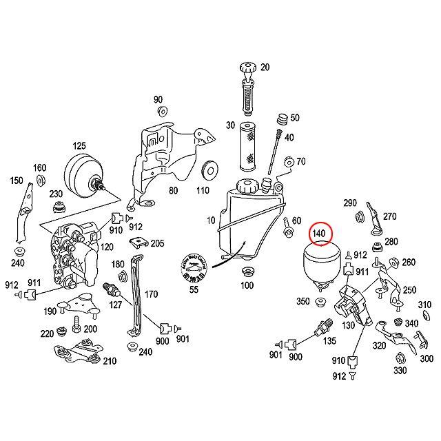油圧abc車 アキュームレーター リア メルセデスベンツ Sクラス W221 S600 S63amg S65amg Ed03 セントピア ショッピングストア 通販 Yahoo ショッピング