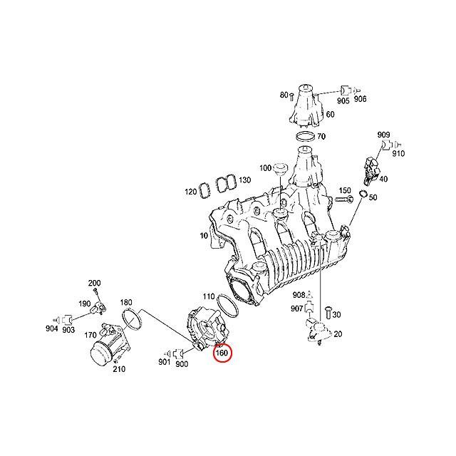 Mercedes-Benz（メルセデス・ベンツ） スロットルアクチュエーター