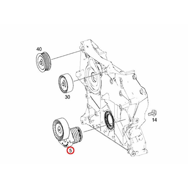 Mercedes-Benz（メルセデス・ベンツ） オルタネーターベルト用 ベルト 
