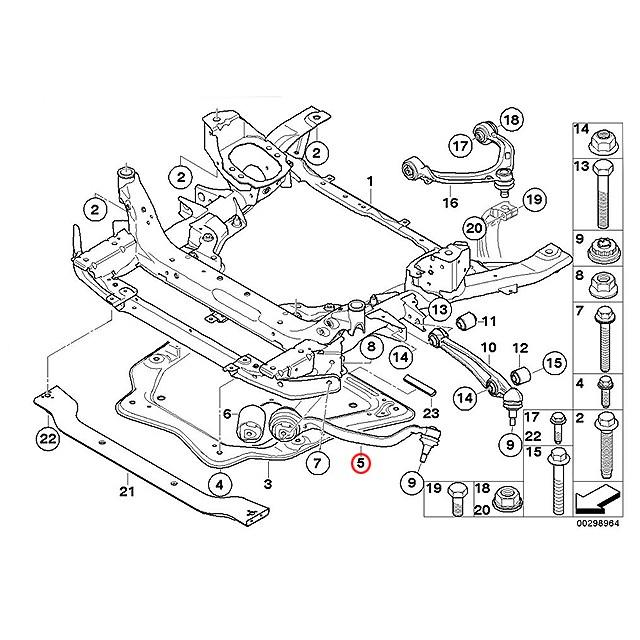 ストラットアーム フロント 左側 BMW X6シリーズ E71 35i 50i FG30 FG35 FG44の画像