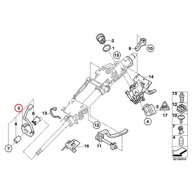 BMW 純正品 ステアリング アングルセンサー Z4シリーズ E85 E86