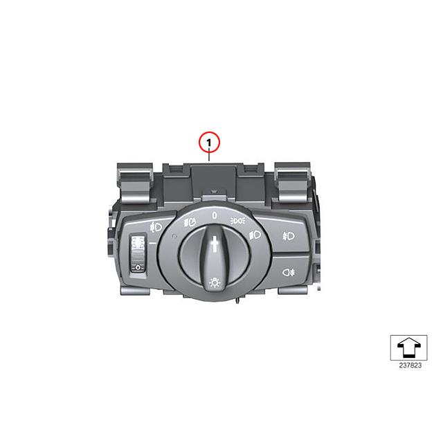 純正　ヘッドライトスイッチ　BMW　1シリーズ　E82　135i　UC35　UC30　UL20　E88　120i　UC20　UM20