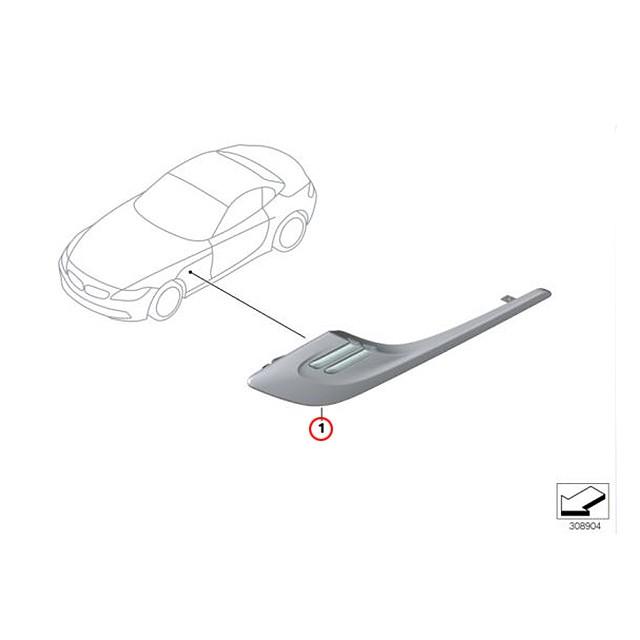 BMW サイドマーカー ウインカー 右側 BMW Z4シリーズ E89 20i 23i 35i