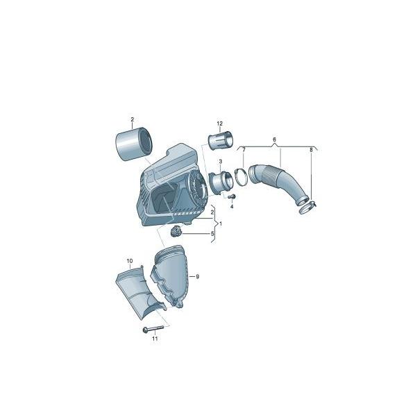 [美品]アウディA7前期 4GCGWC 純正エアクリーナー 一式 エアフィルター使用少 加工ベースやパーツ取りなどに！ Audi（アウディ） エアフィルター エアクリーナー A7 4GCGWC 4GCREC