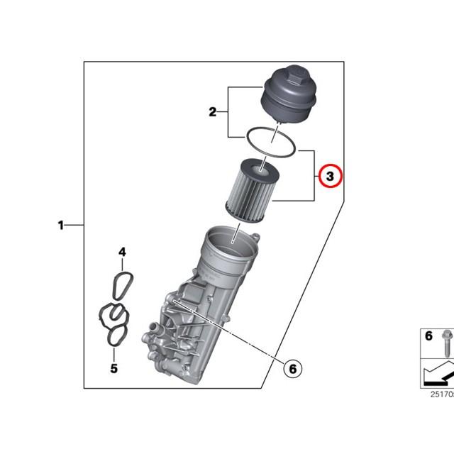 エンジン オイルフィルター BMW 1シリーズ F20 116i 118i 120i 1A16 N13 直4エンジン ox825セントピア