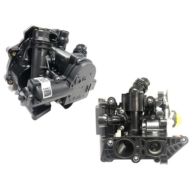 アウディウォーターポンプサーモスタットASSY 新品未使用　即日発送　送料込 Audi ウォーターポンプ ASSY(サーモスタット ガスケット付