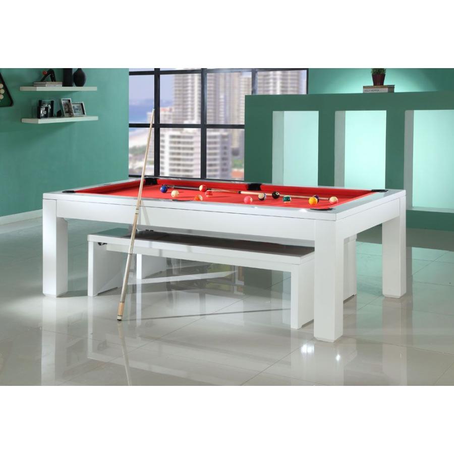 JBS Dinning ビリヤード台 Pool Table ゲーム おもちゃ 03 White ビリヤードテーブル 7フィート 8フィート
