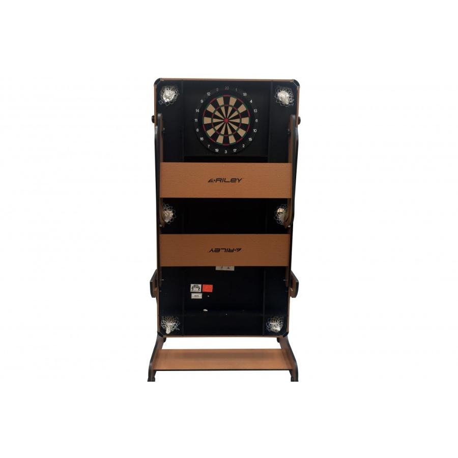 限定品 Riley 6フィート 自立式ポケットテーブル ビリヤード台 RFPT-6（ソフトチップダーツボード付き） 【M1508948946】(52877円)