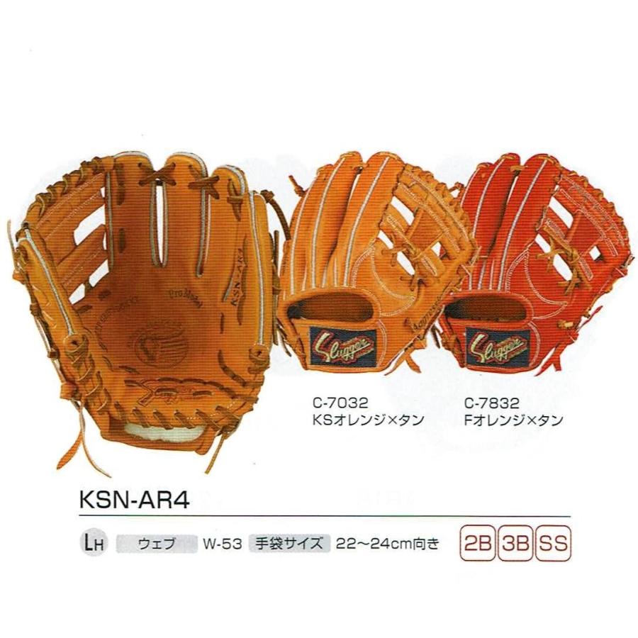 久保田スラッガー 湯もみ無料 軟式グラブ KSN-AR4 セカンド・ショート 