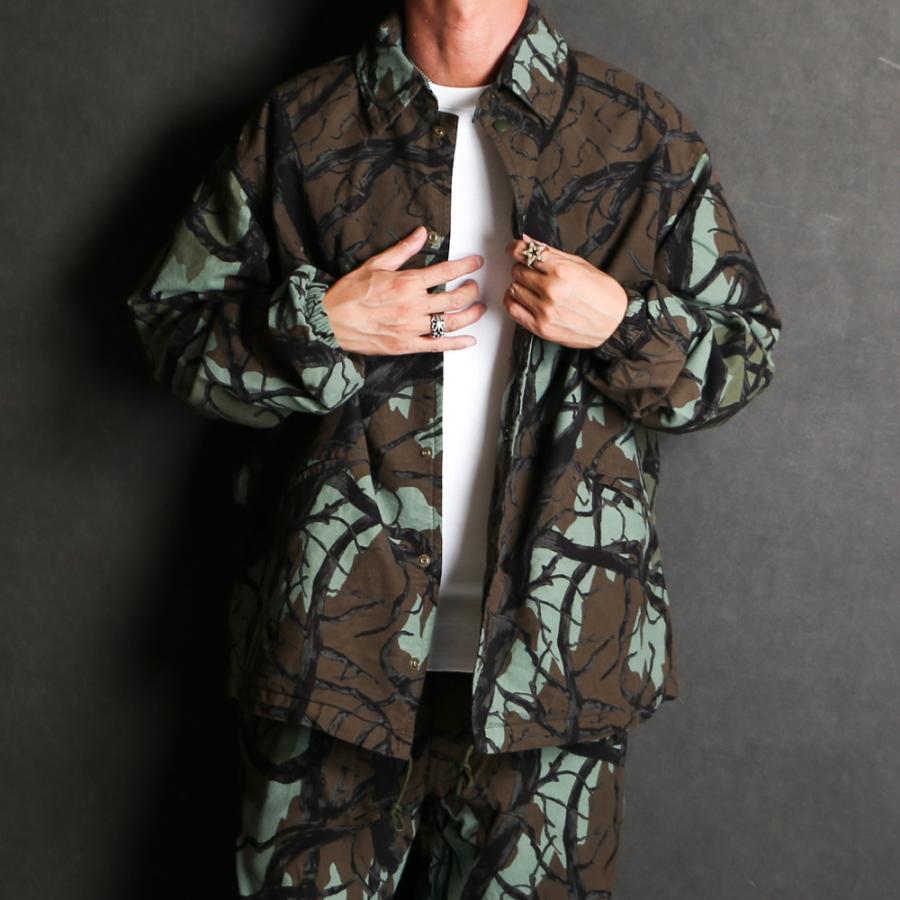 MASSES 【MASSES/マシス】SNUP JKT GRAY CAMO / シャツジャケット 