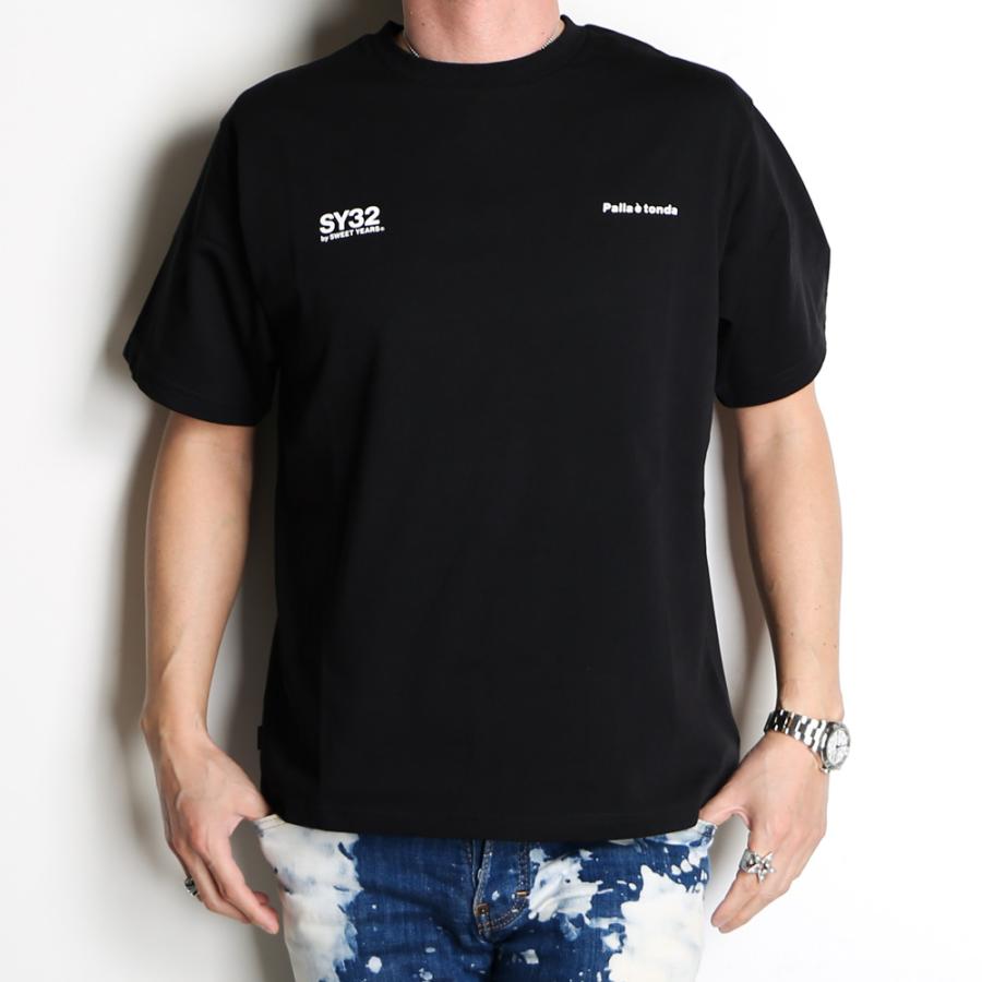 【SY32 by SWEET YEARS/エスワイサーティトゥバイスィートイヤーズ】NSCC BACKPRINT TEE / Tシャツ / 13201【国内正規品】｜central5811｜02