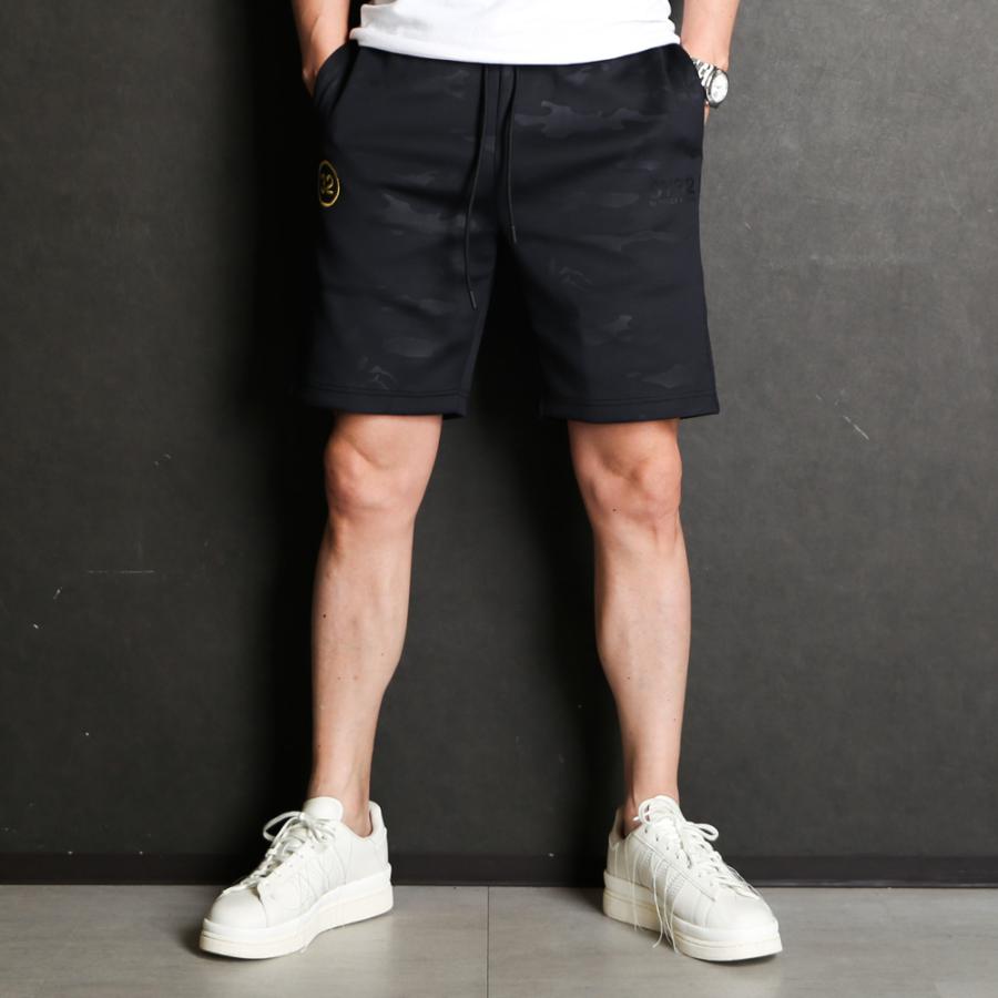 【SY32 by SWEET YEARS/エスワイサーティトゥバイスィートイヤーズ】DOUBLE KNIT EMBROIDERY LOGO SHORT PANTS / ショートパンツ / 14117【国内正規品】｜central5811｜06