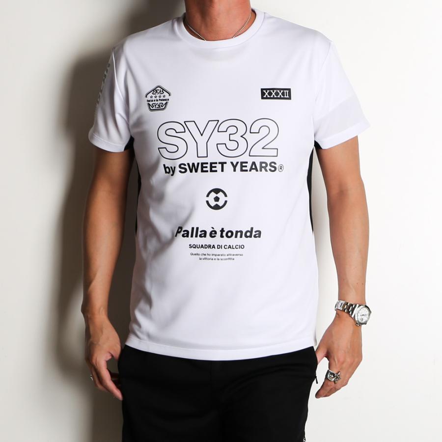 【SY32 by SWEET YEARS/エスワイサーティトゥバイスィートイヤーズ】ACTIVE WORK OUT TEE / Tシャツ / 14210【国内正規品】｜central5811｜02