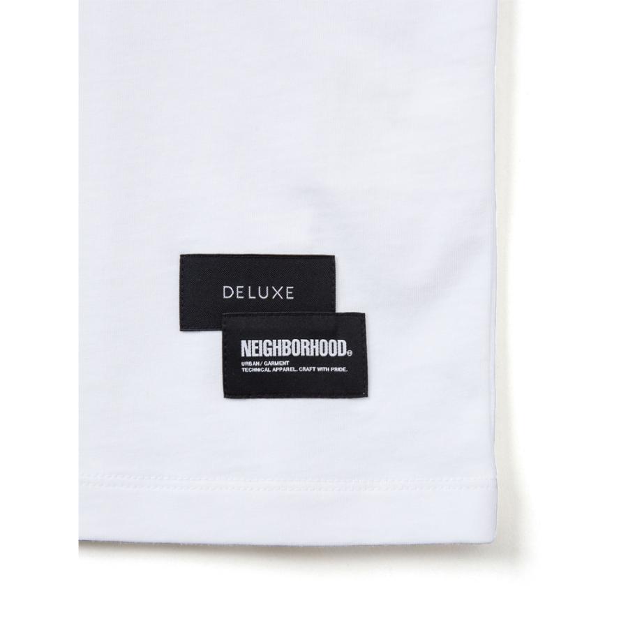 DELUXE/デラックス】NEIGHBORHOOD × DELUXE TEE - WHITE / 23ADNH2004