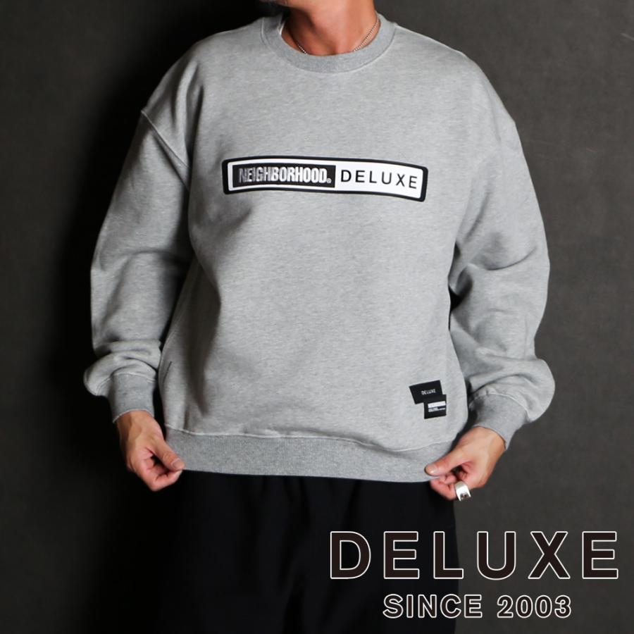 DELUXE/デラックス】NEIGHBORHOOD × DELUXE CREW - GRAY