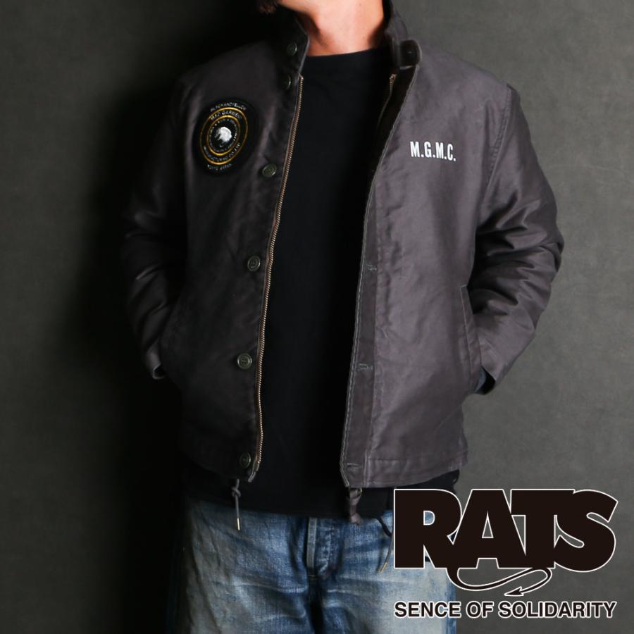 rats シングルライダースジャケット 黒