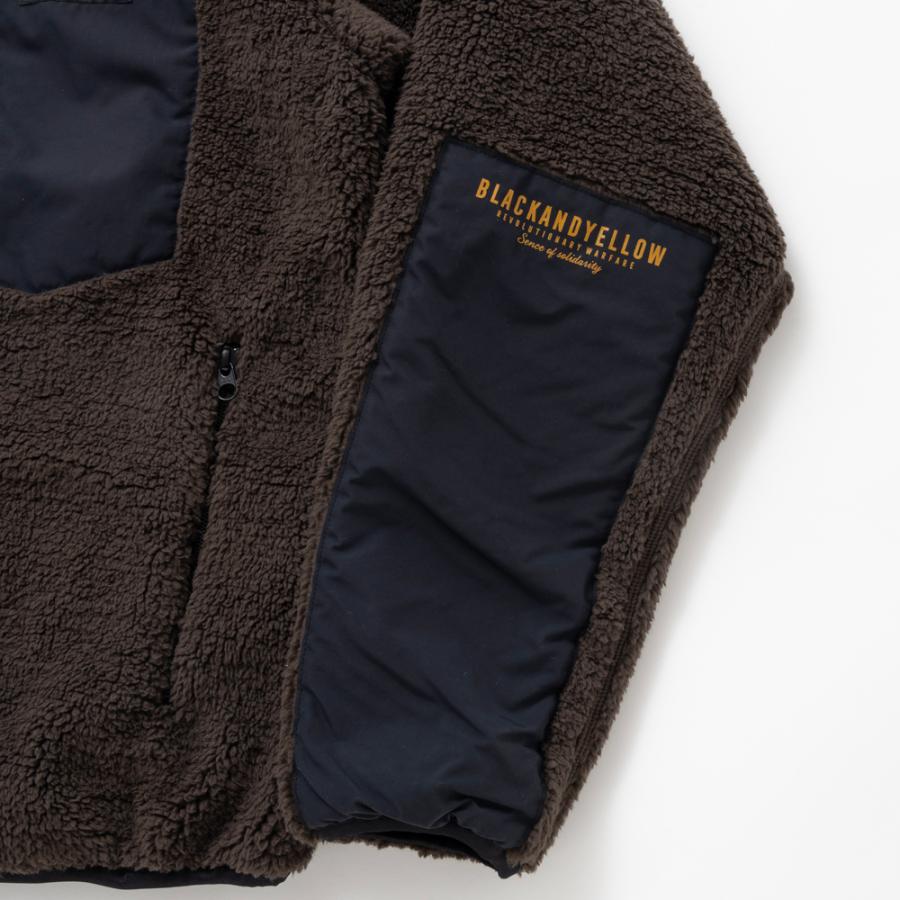 RATS（ラッツ） 【RATS/ラッツ】ZIP FLEECE - BROWN / フリース